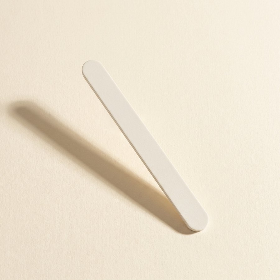 Ladysentials Nail File — matte off-white file, full product