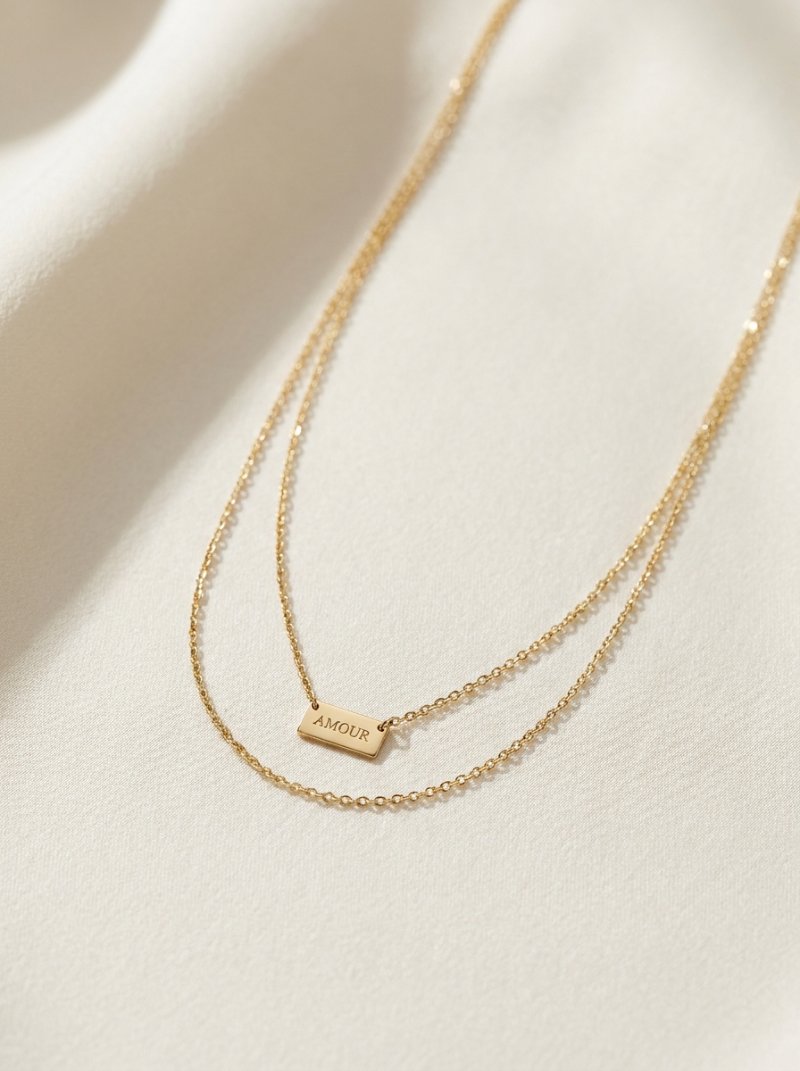 Layered Gold Necklace — catalogue view