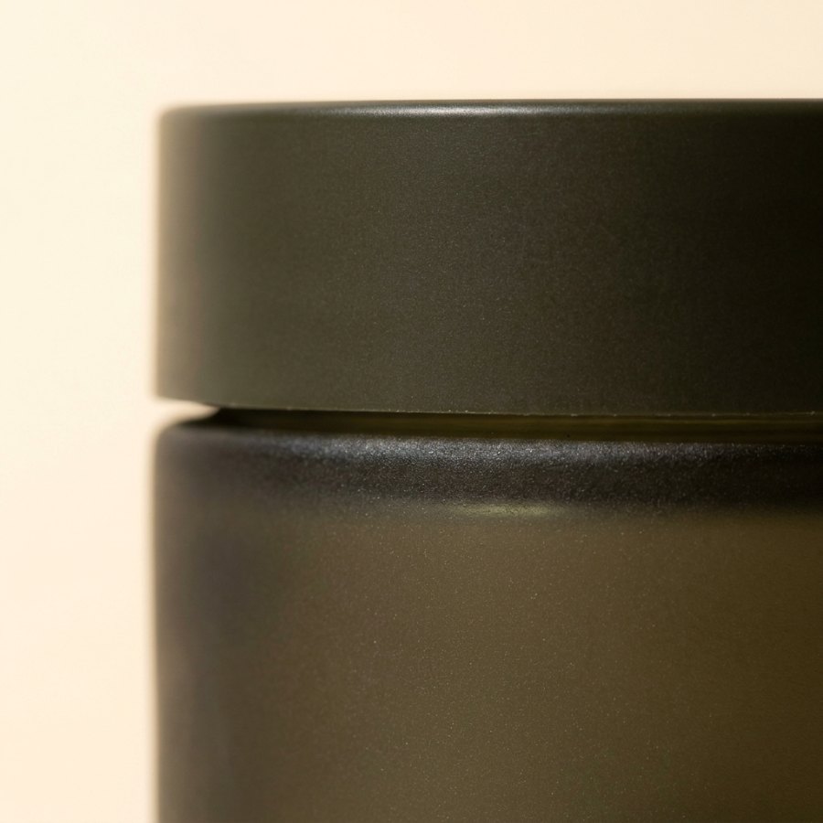 Reset Serum — lid and frosted glass rim detail