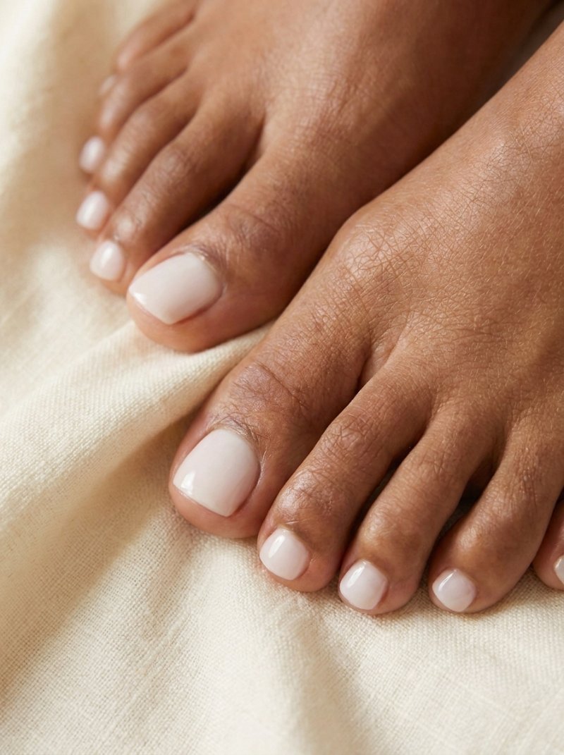 Builder gel toes — surface detail