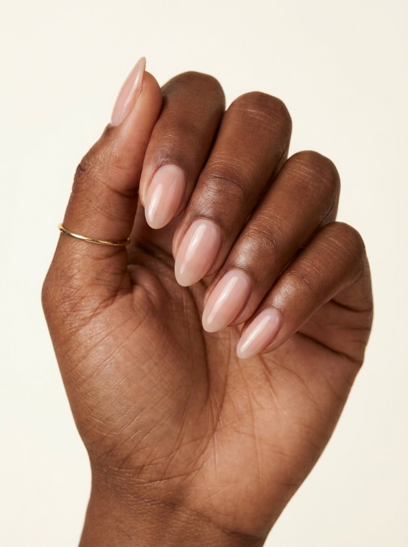 Russian gelpolish manicure — full set view