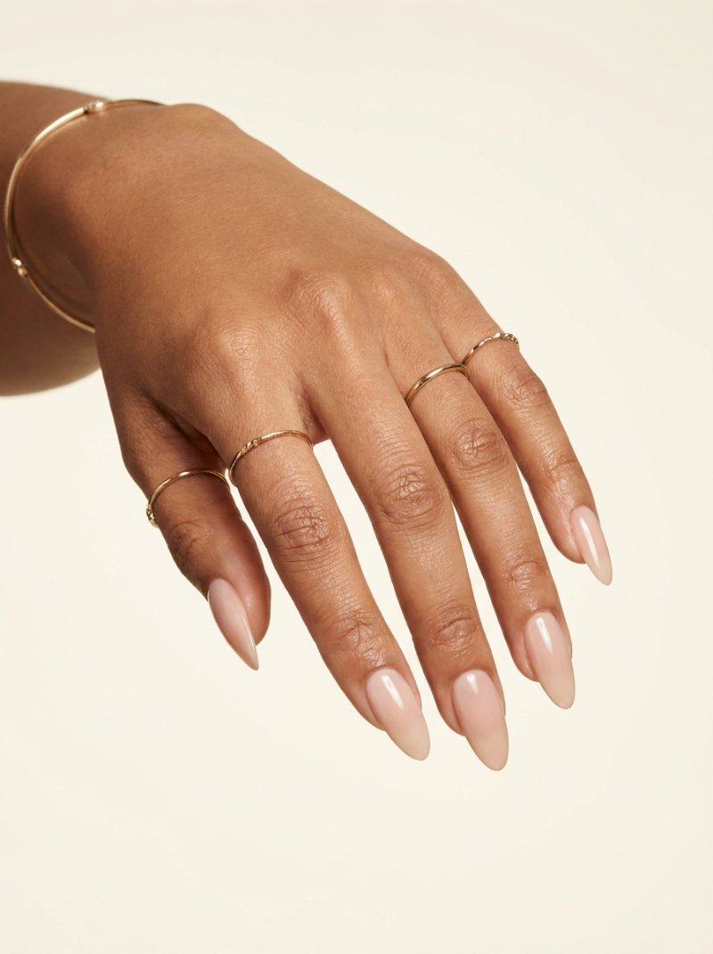Medium–long structured gel extensions — full set view
